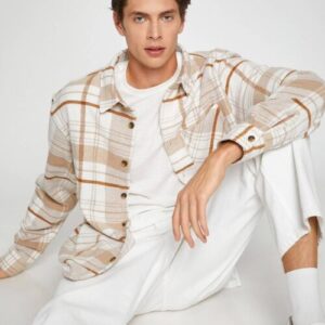 Plaid Lumberjack Shirt Classic Collar Long Sleeve