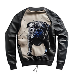 Leather Bulldog Jacket